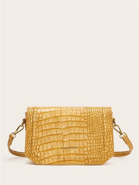 croc embossed meaning